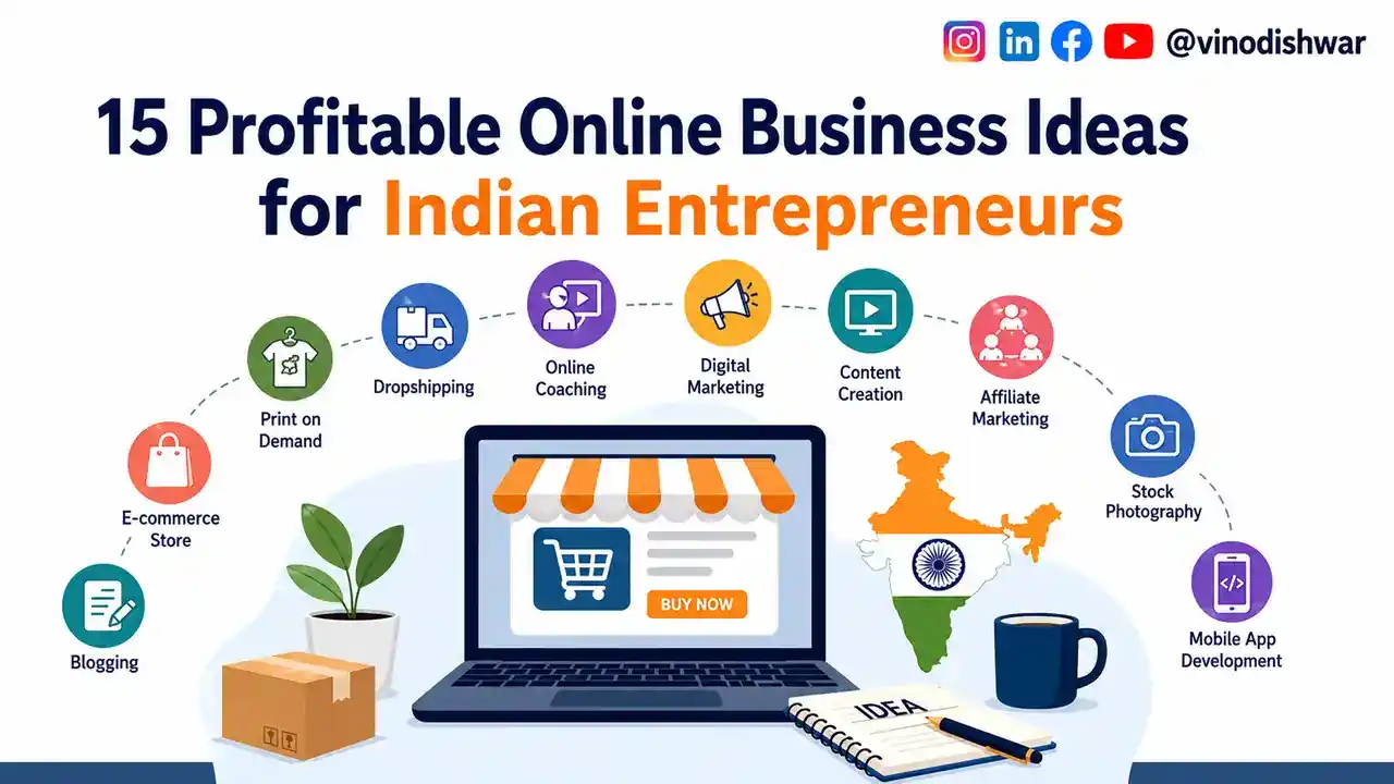 15 Profitable Online Business Ideas for Indian Entrepreneurs