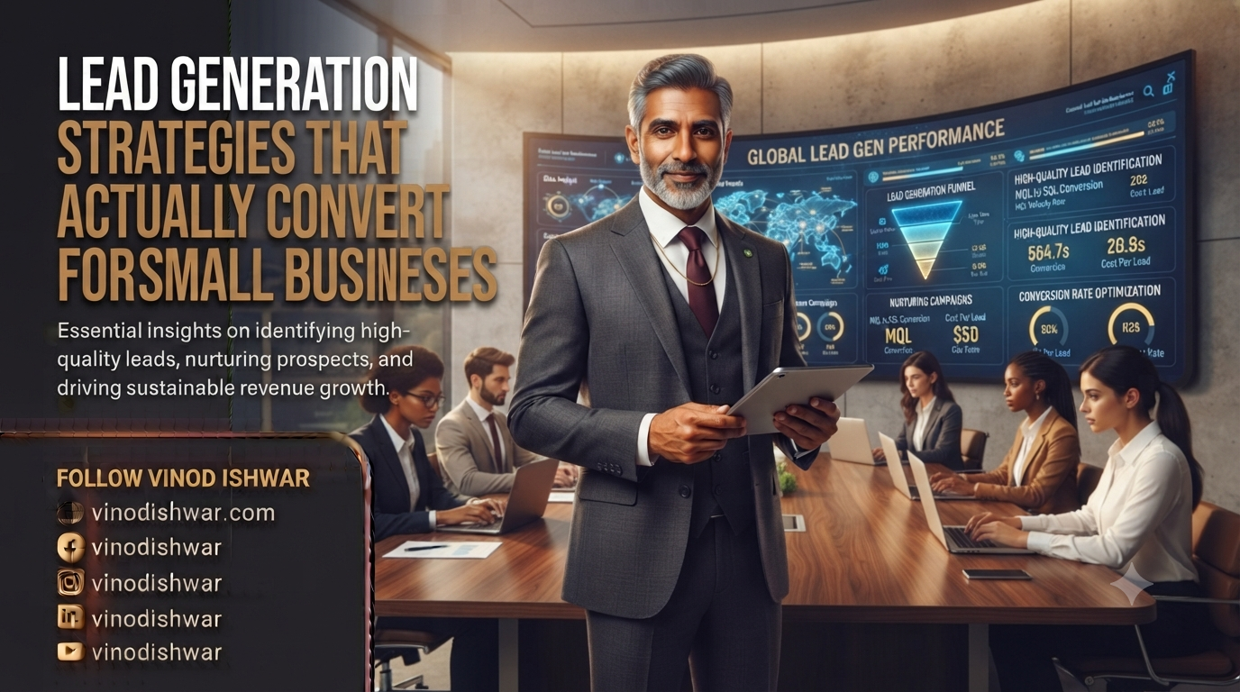 Lead generation strategies for small businesses to attract qualified customers