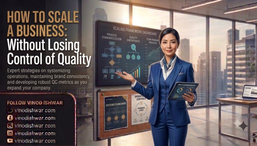 Scale a Business Without Losing Quality through Strong Business Systems