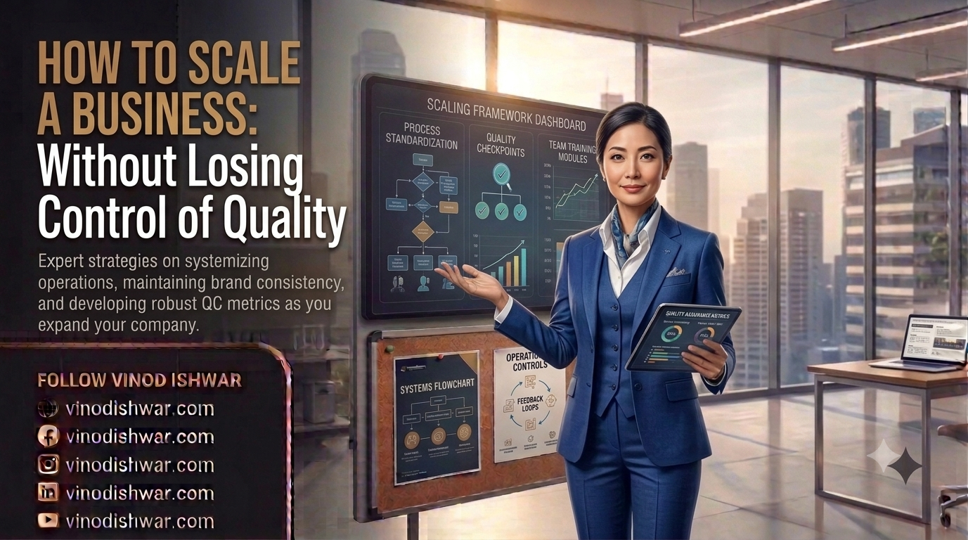 Scale a Business Without Losing Quality through Strong Business Systems