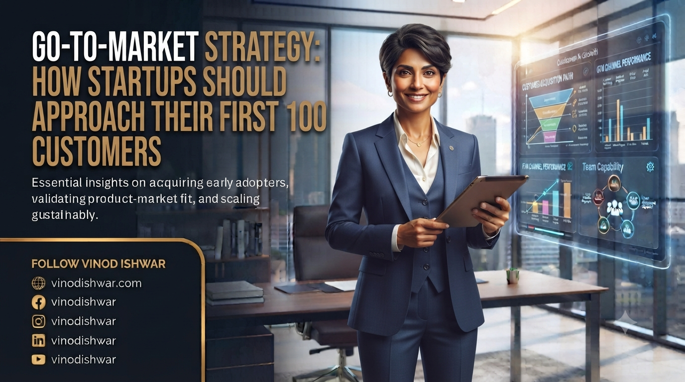 Go-to-Market Strategy helping startups acquire first 100 customers