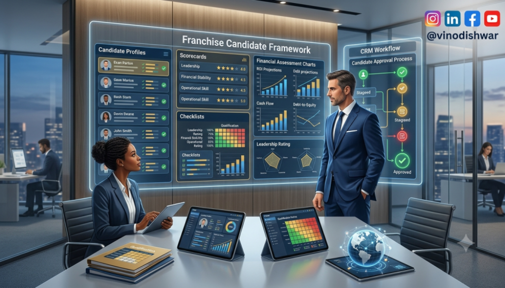 Franchise Qualification Framework for selecting the right franchise partners