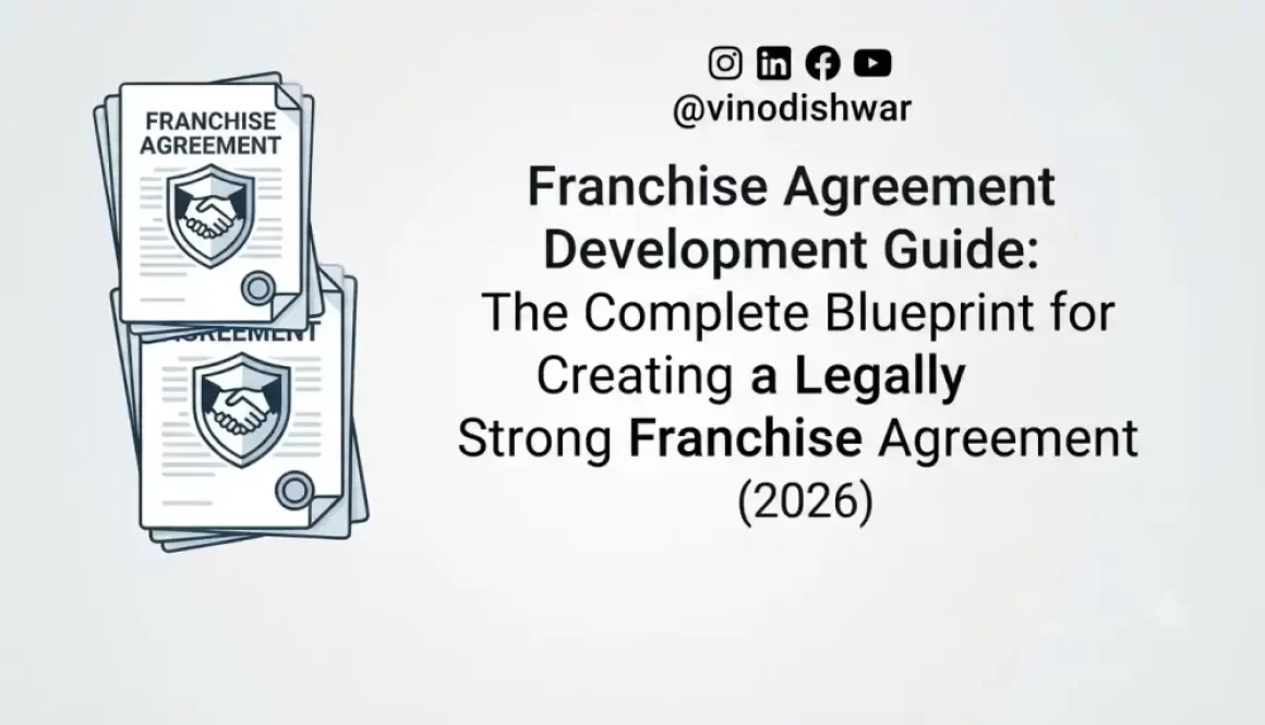 Franchise Agreement Development Guide: The Complete Blueprint for Creating a Legally Strong Franchise Agreement (2026)