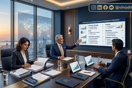 How to Choose the Right Franchise Consultant discussing franchise strategy with business owners