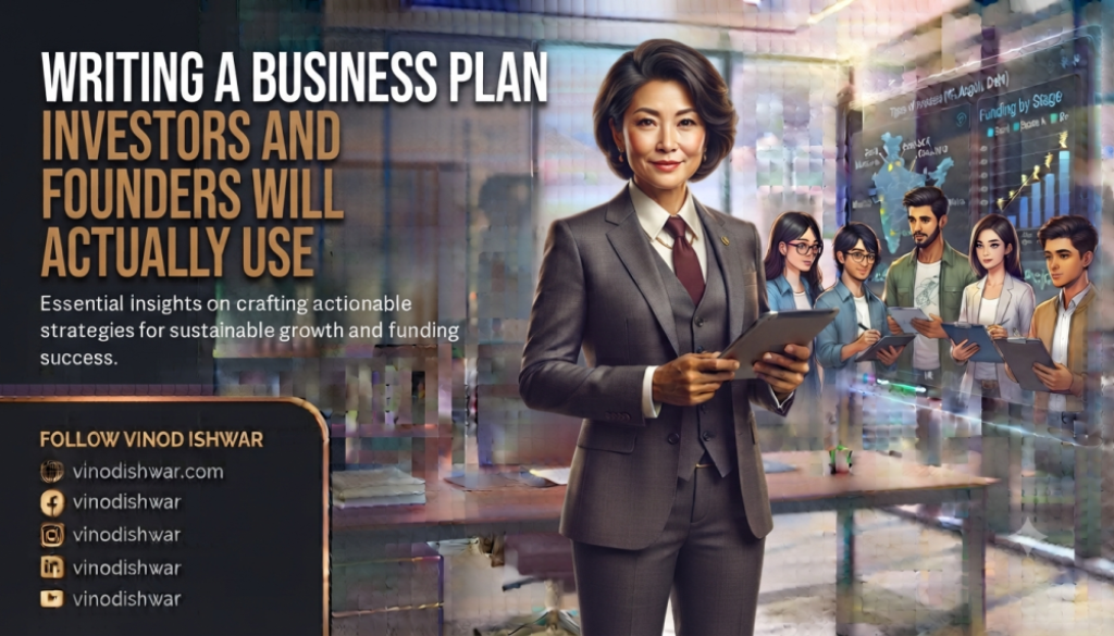 Business Plan for Startups with financial planning and growth strategy discussion