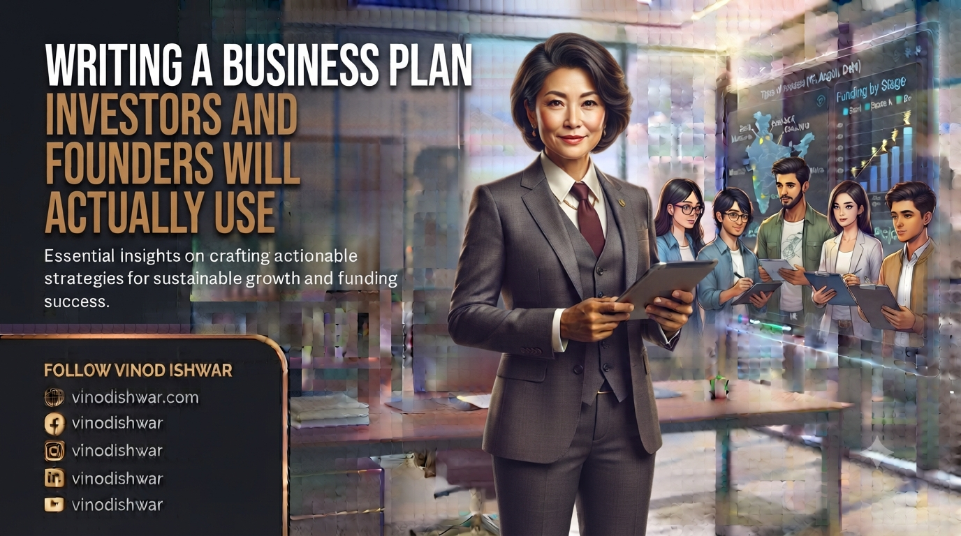 Business Plan for Startups with financial planning and growth strategy discussion