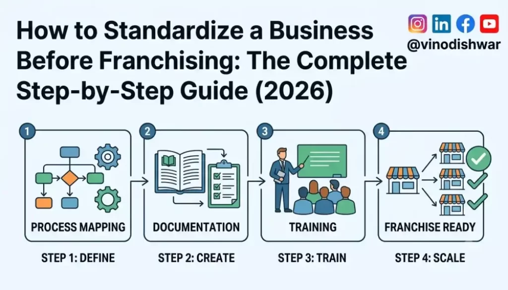 How to Standardize a Business Before Franchising: The Complete Step-by-Step Guide (2026)
