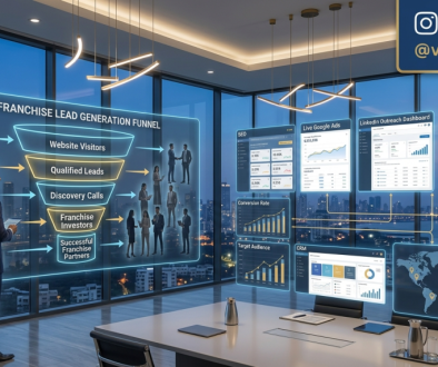 Franchise Lead Generation digital marketing funnel for attracting high-quality franchise investors and growing a scalable franchise network