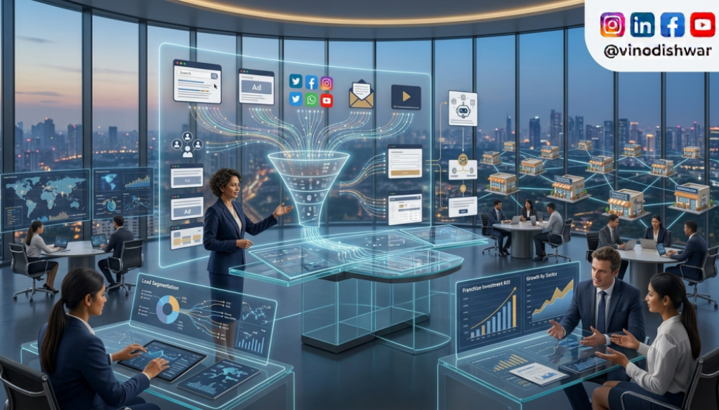 How to Generate Franchise Leads using SEO, AI, CRM and Digital Marketing