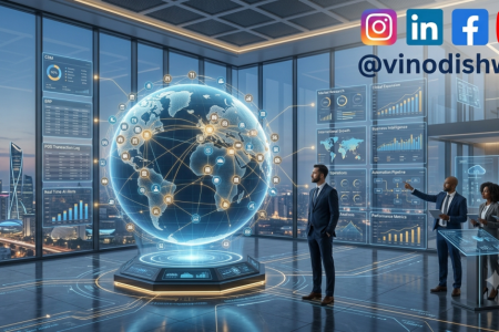 AI dashboard managing franchise operations across multiple locations