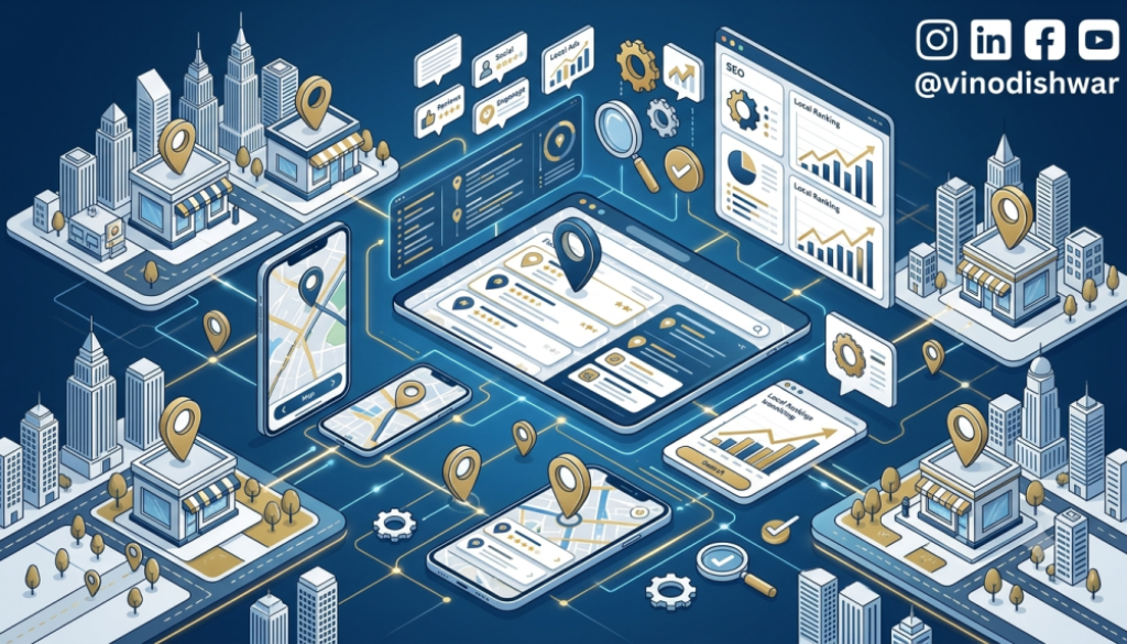 Local SEO for Franchise Locations strategy improving Google Maps rankings