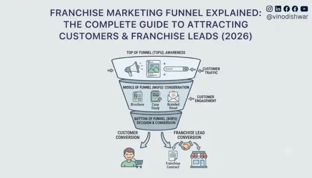 Franchise Marketing Funnel Explained: The Complete Guide to Attracting Customers & Franchise Leads (2026)