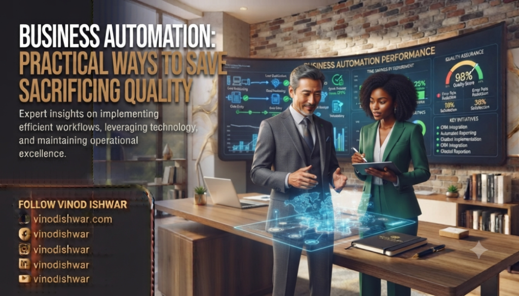 Business automation workflow for growing businesses