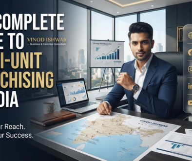 Business consultant explaining multi-unit franchising in India strategy