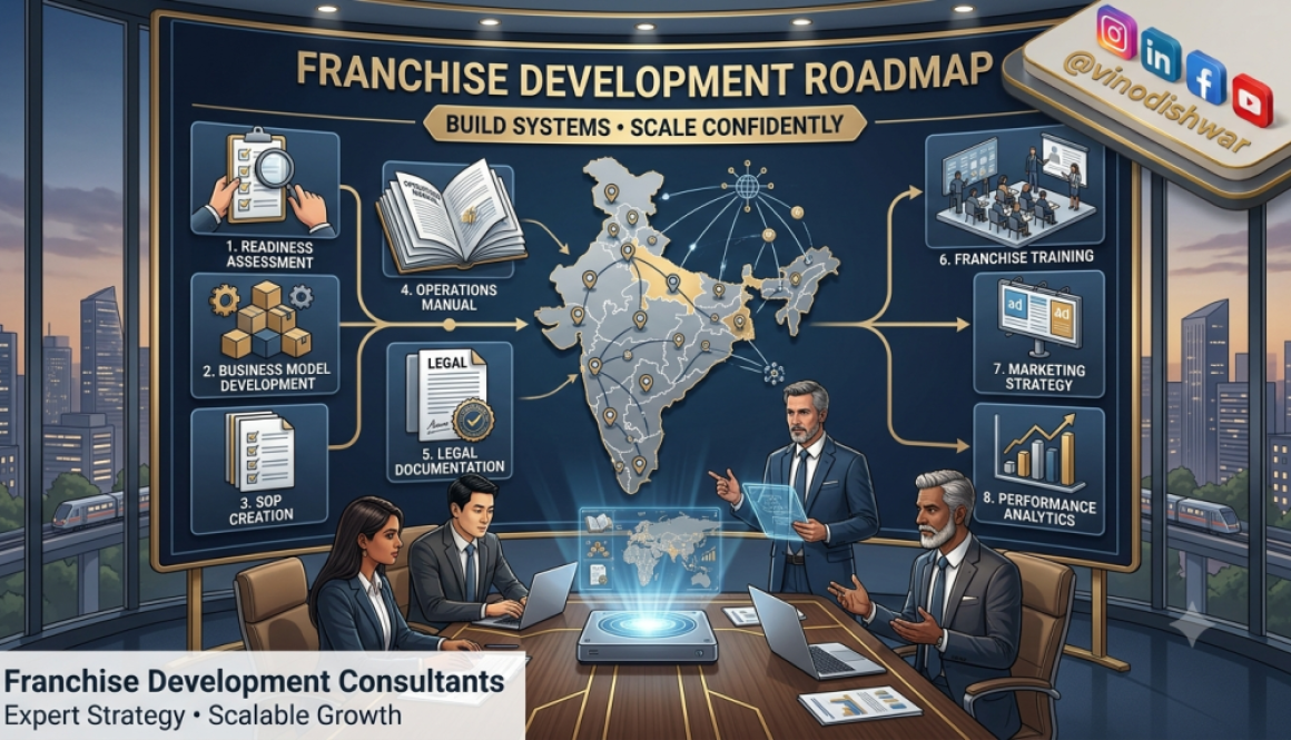Franchise Development Consultants helping businesses build scalable franchise systems