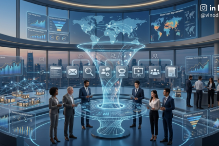 Franchise Sales Funnel Explained showing lead qualification CRM automation and franchise recruitment process