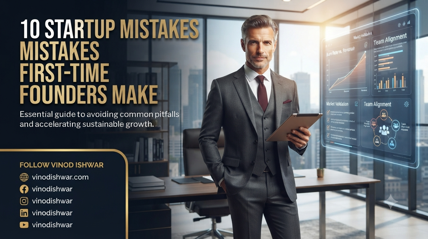 Startup mistakes first-time founders should avoid while building a successful business
