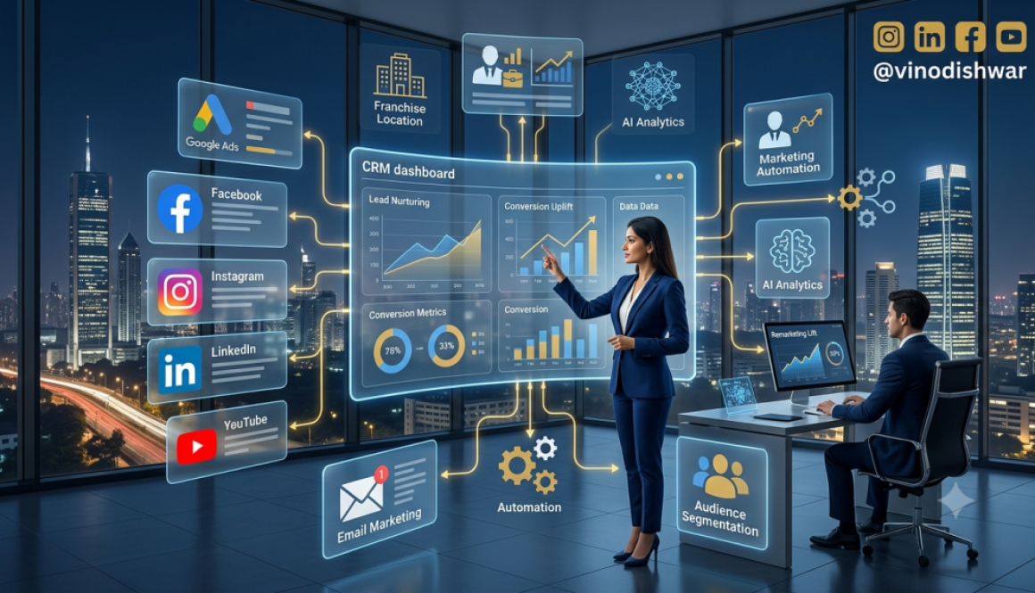 Remarketing Strategies for Franchise Brands using AI, CRM integration, audience segmentation, Google Ads, Meta Ads and marketing automation