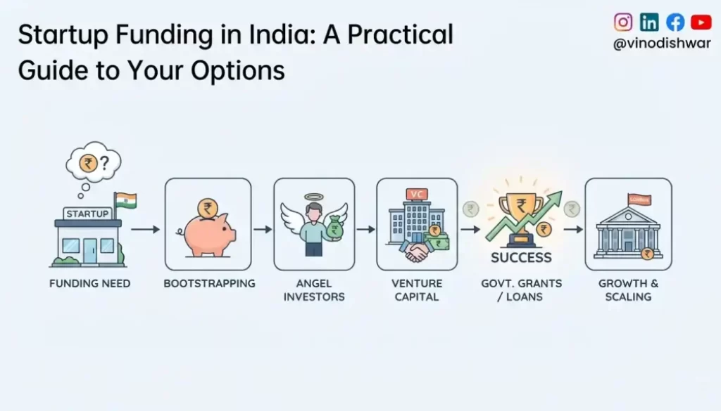 Startup Funding in India: A Practical Guide to Your Options