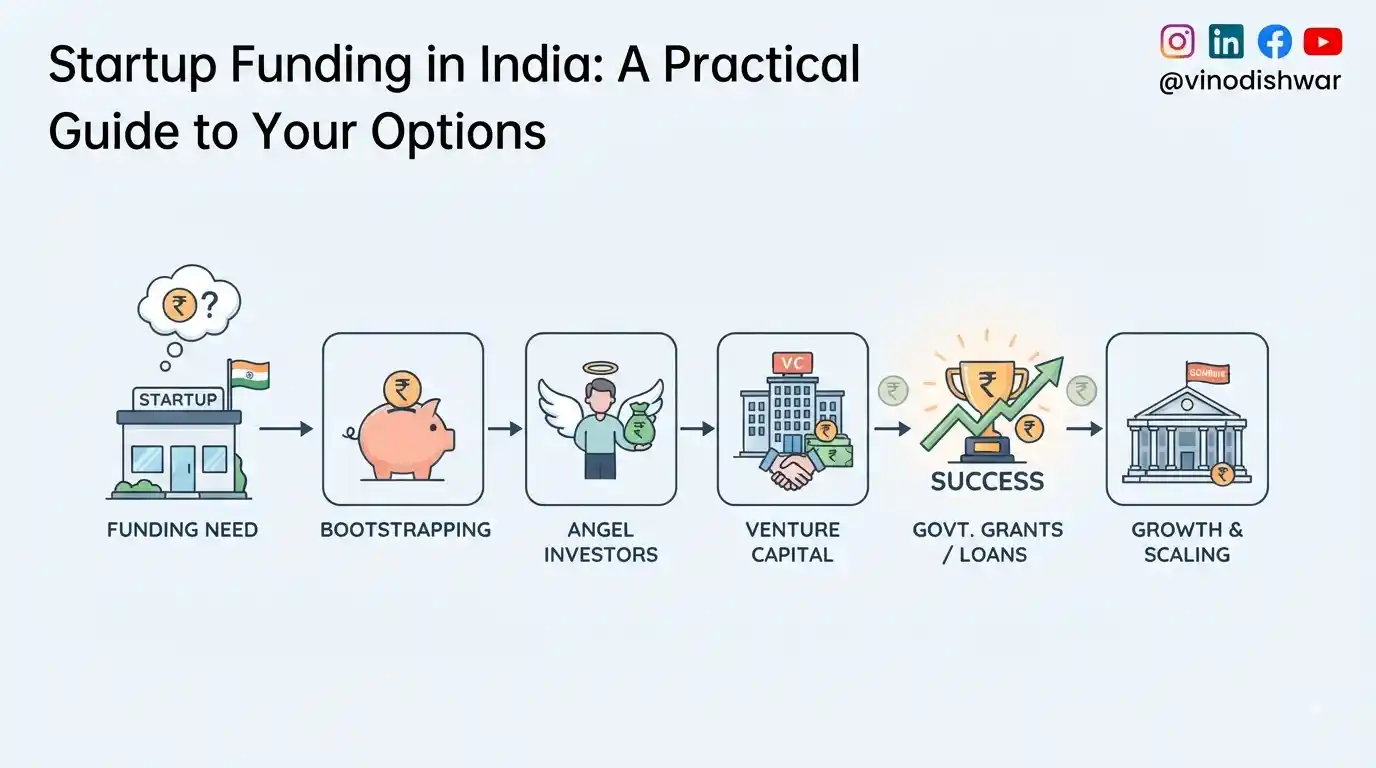 Startup Funding in India: A Practical Guide to Your Options