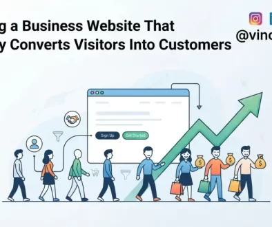 Building a Business Website That Actually Converts Visitors Into Customers