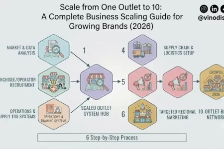 Scale from One Outlet to 10: A Complete Business Scaling Guide for Growing Brands (2026)