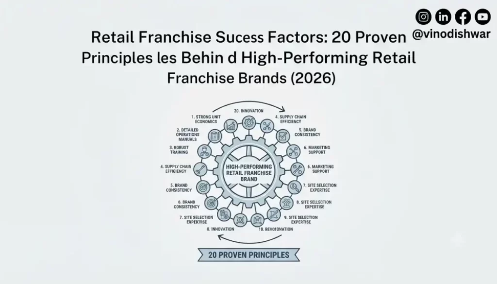 Retail Franchise Success Factors: 20 Proven Principles Behind High-Performing Retail Franchise Brands (2026)