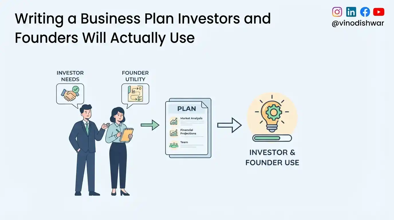 Writing a Business Plan Investors and Founders Will Actually Use