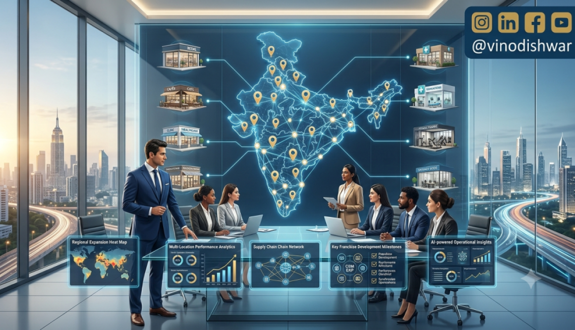 Scale from 10 to 100 Outlets national business expansion strategy showing enterprise leadership, multi-location operations, technology integration, and scalable business growth.