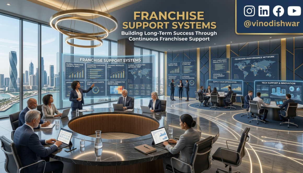 Franchise Support Systems showing franchisee support, business coaching, operational guidance, and scalable franchise growth