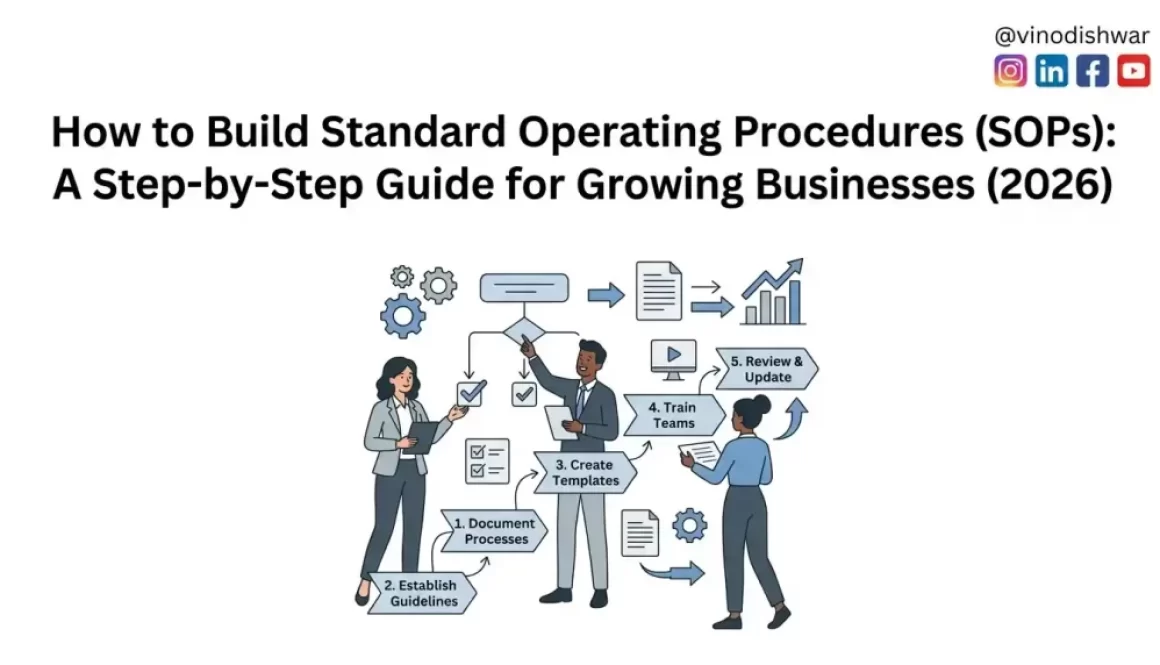 How to Build Standard Operating Procedures (SOPs): A Step-by-Step Guide for Growing Businesses (2026)