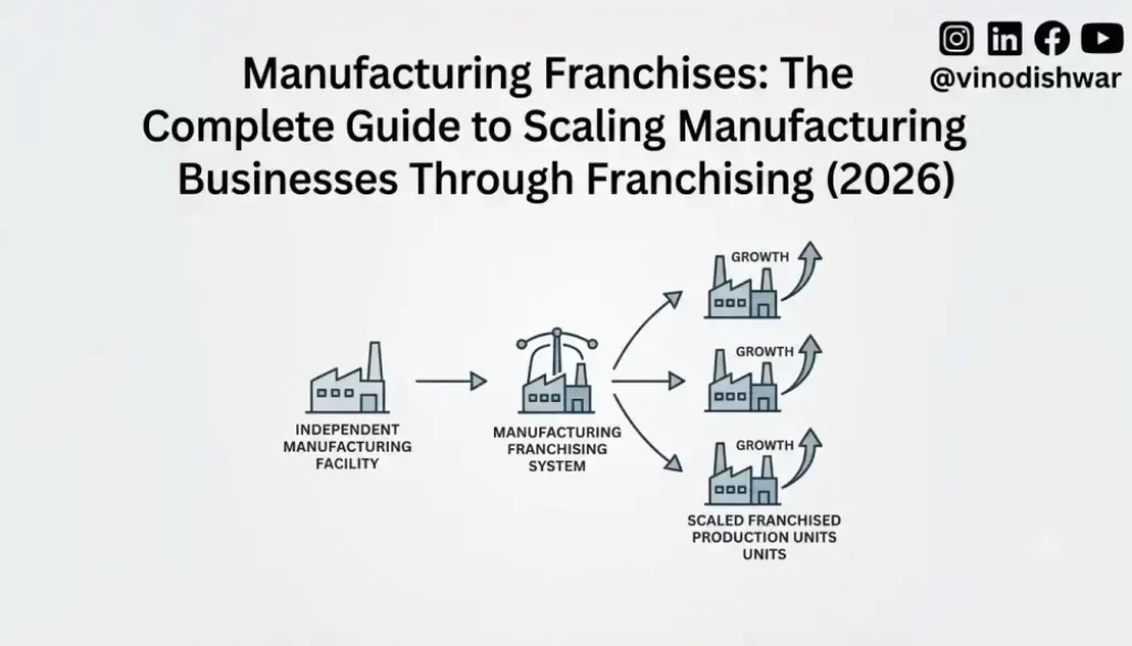 Manufacturing Franchises: The Complete Guide to Scaling Manufacturing Businesses Through Franchising (2026)