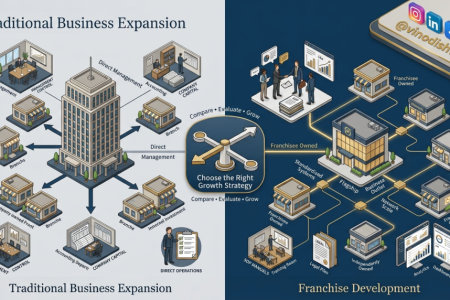 Franchise Development vs Business Expansion comparison for scalable business growth