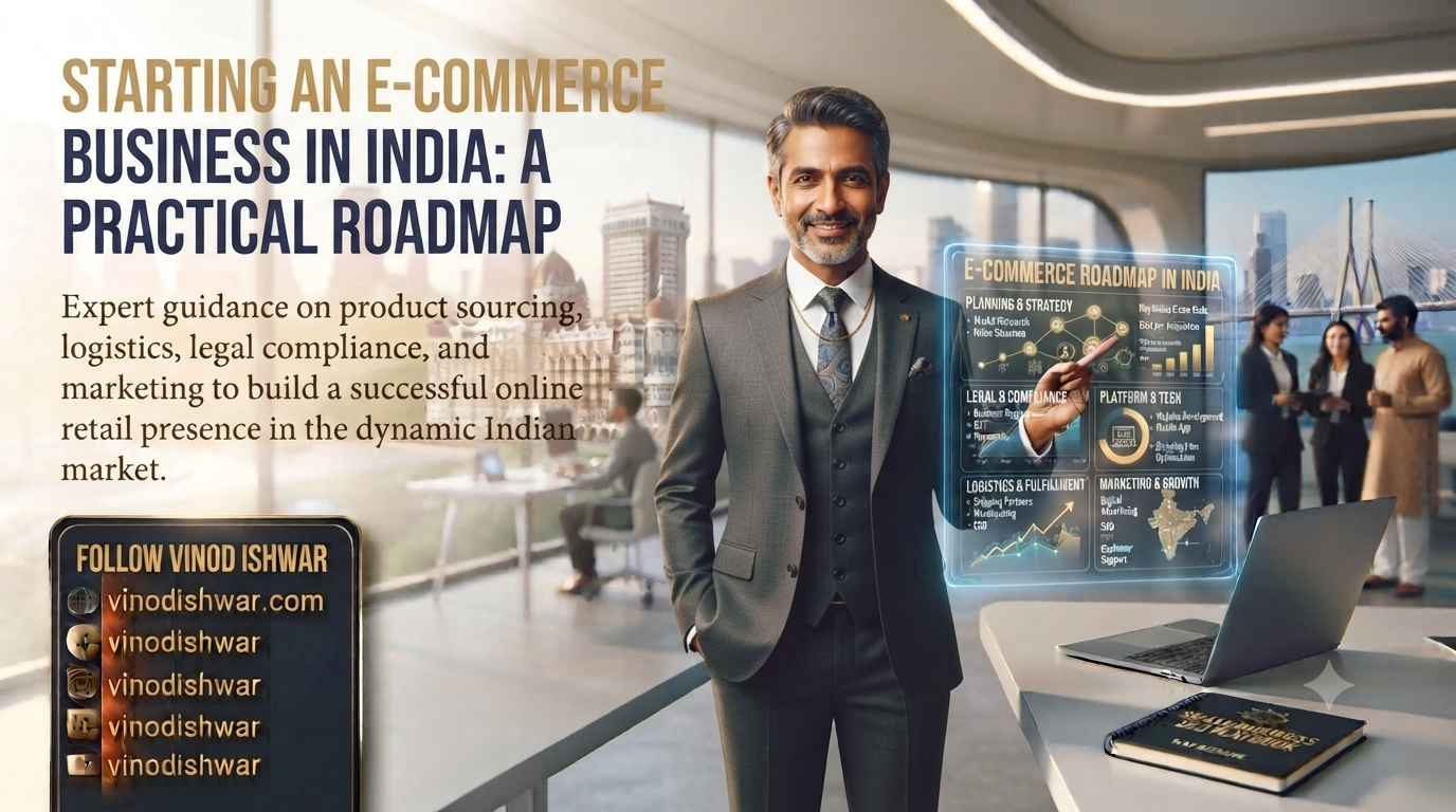 E-Commerce Business in India startup roadmap for online entrepreneurs
