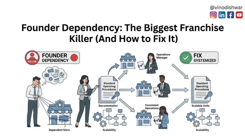 Founder Dependency: The Biggest Franchise Killer (And How to Fix It)