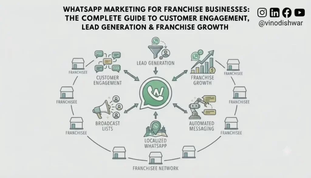 WhatsApp Marketing for Franchise Businesses: The Complete Guide to Customer Engagement, Lead Generation & Franchise Growth