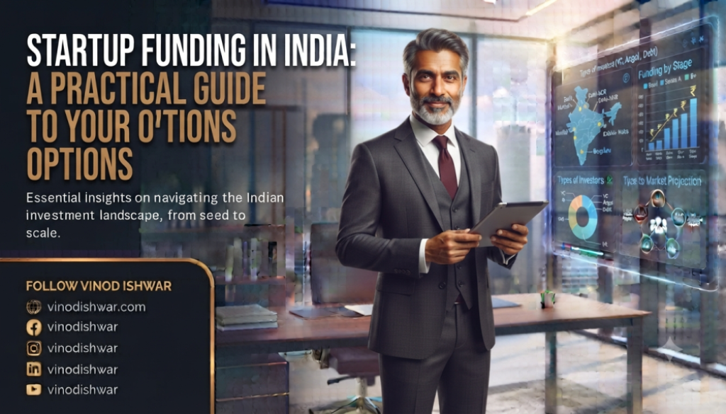 Startup Funding India founders discussing investment options with investors