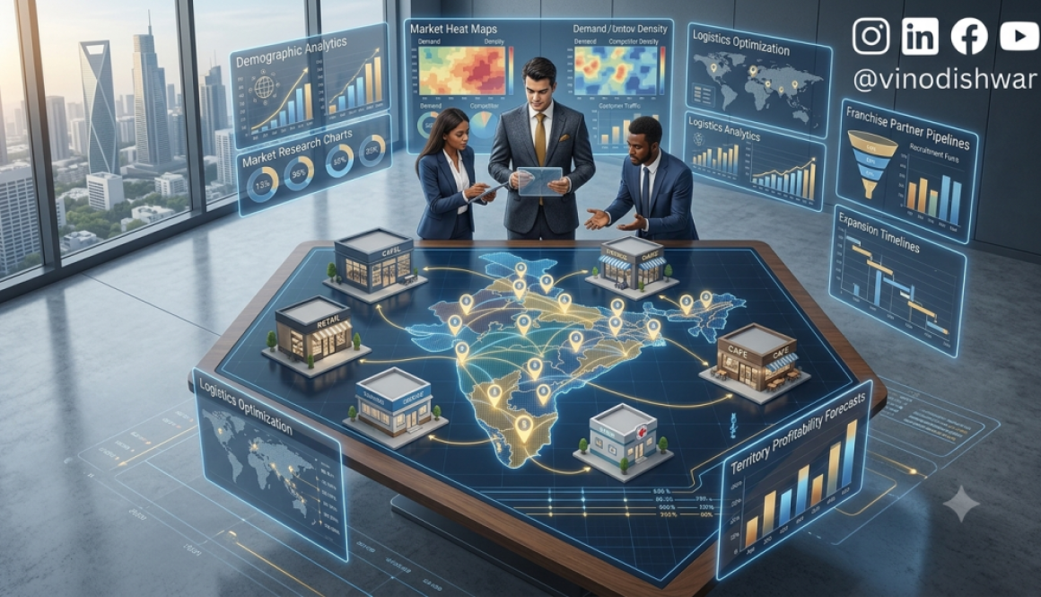 Franchise Territory Planning strategy showing territory mapping, market analysis, and profitable franchise expansion