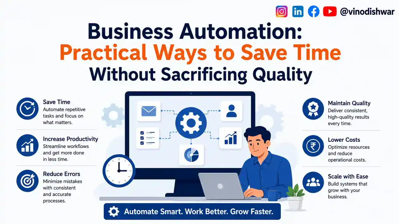 Business Automation: Practical Ways to Save Time Without Sacrificing Quality