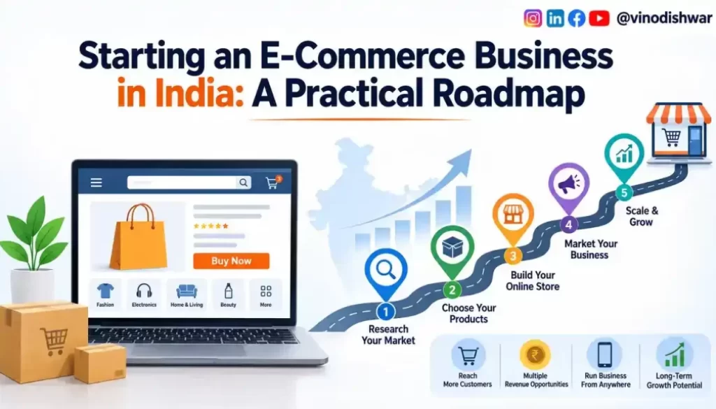 Starting an E-Commerce Business in India: A Practical Roadmap