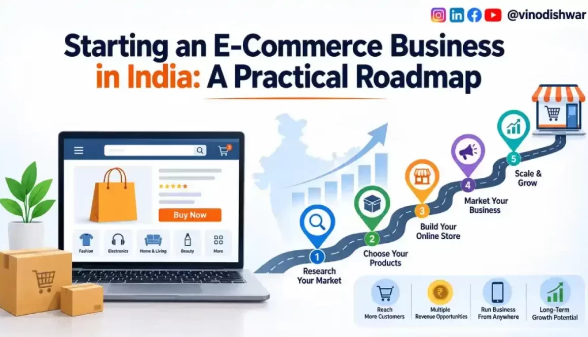 Starting an E-Commerce Business in India: A Practical Roadmap