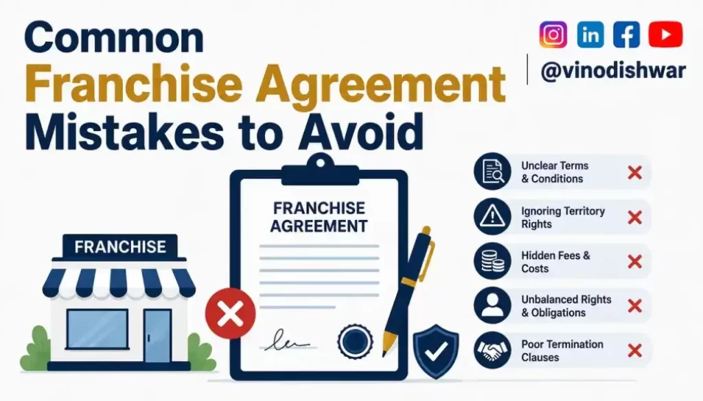 Common Franchise Agreement Mistakes to Avoid