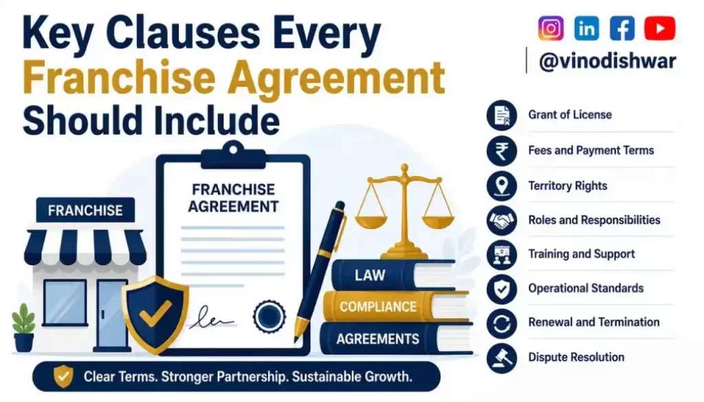 Key Clauses Every Franchise Agreement Should Include